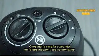Rese&ntilde;a del Amazon Basics Calefactor de cer&aacute;mica oscilante, 1800 W, con termostato ajustable, Negro