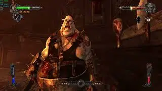Gabriel vs Evil Butcher Boss Fight in Refectory ~ Castlevania LOS