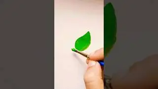 ☘️The Leaf That spreads Positivity 🙏 Drawing bel patra 🍃