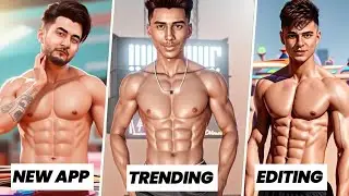 Instagram Trending 3D Ai Six Pack Editing | Body Builder Avatar Photo Editing 2023 | Ai Avatar Photo