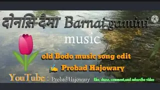 Dhwnsri dwima barnai gamini bodo music video song, edit by ✍️✍️🌷🌷