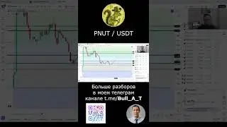 🔥 Куда пойдет PNUT 2025 - аналитика, теханализ #shorts #криптовалюта #pnutcoin #инвестиции #pnut