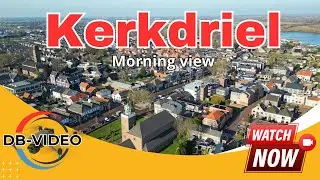 [4K] 🇳🇱 Dronevlucht Kerkdriel | Morning Views From Above | Nederland | Drone Flight | 2024