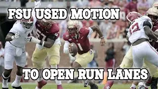 How FSU's Motion Run Game Dominated Alabama