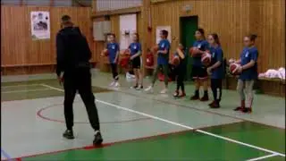 TECHNIQUE : Partie 1/4 - Terrick NEROME (ASSISTANT NM1-MBA) . D&eacute;marquage et d&eacute;part en dribble.