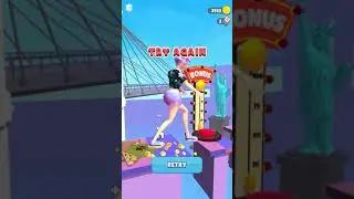 Tippy Toe Epic Fails - Funny Android Gameplay #Shorts #LittleMovies