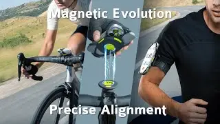 【Run+Bike Tie Connect Kit 2-Magnetic】Magnetic evolution, precise alignment.｜Bone