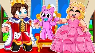 Fui ADOTADA por uma FAMÍLIA REAL RICA no Roblox