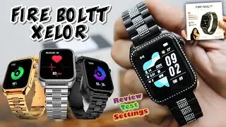 Xelor Luxury Fire Boltt Smart Watch Review Test Setting | 1.78 Display 2 Game | Bt Calling | AI HD
