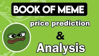 Book of meme coin price prediction| book of meme price chart analysis| BOME coin treading ideas.