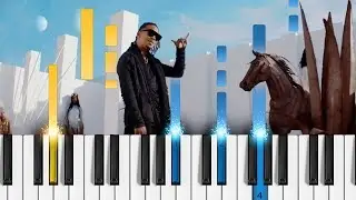Ozuna - BAILA BAILA BAILA - Piano Tutorial - Como tocar 