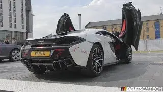 700+HP McLaren 570S w/Deutsch Tech Exhaust! Flames & Turbo Sounds!