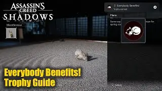 Assassin's Creed Shadows &bull; Everybody Benefits! Trophy Guide (Adopt a pet)