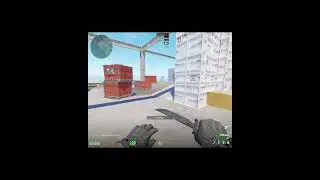 B SITE FROM T-SPAWN VERTIGO #cs2 #game #shorts