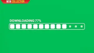 Green Screen Loading Animation | 4K | Global Kreators