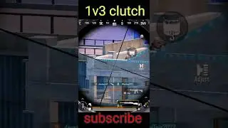 1v3 clutch with sniper #shorts #shortvideo #youtubeshorts #youtubeshort #bgmi #pubg b #beepgamer