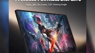 A must-have product!&nbsp;MUCAI N140-S36 Portable Display 14 Inch 60Hz Resolution 1366*768 TN Panel 250