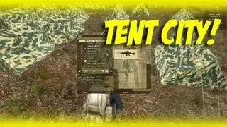 DayZ - Biggest Camp Raid Ever - Hacker Tent City