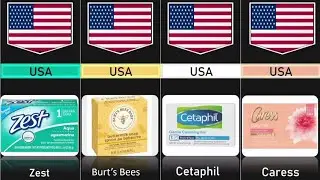 ⭐Soaps From Different Countries | Bath Soaps