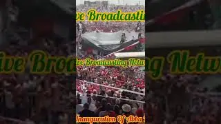 Abba Kabir's Inauguration as Kano Governor Marred by Stage Collapse #inauguration #stagecollapse