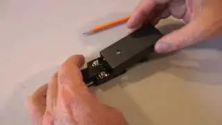 H style Dual Circuit track Standard End Power Feed overview by Total Track Lighting