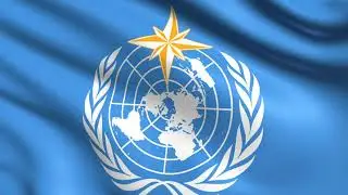 World Meteorological Organization Flag Animation | 4k | Flags of the World