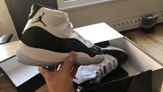 Jordan XI Concord unboxing and first impressions