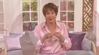 Diamonique x Kathy Levine Heart Song Necklace, Sterling Silver on QVC