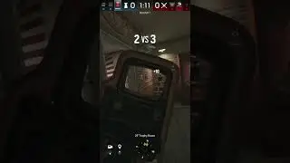 My first clip in R6 PC ranked 😈 #Shorts