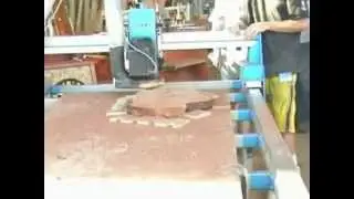 Slabmaster: Surfacing a Myrtle Burl with a SlabMaster