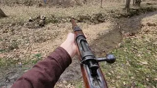 Yugoslav M.95M 8x57 Conversion POV Shooting 