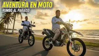 Curvas, subidas y mar 🌊 | Ruta completa en moto hasta Palenque