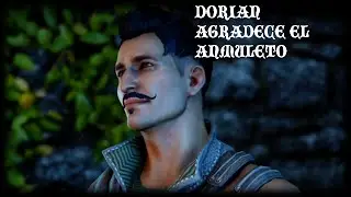 Dragon Age Inquisition: Dorian agredece el anmuleto