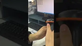 How to set the continuous scan mode operation process of tera 5100 1D laser scanner？