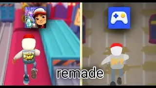 I MADE subway surfers on MAX2D😱😱😱!!
