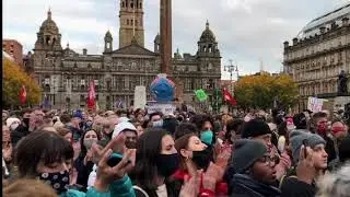 COP26 - #Fridays4Future Rally Glasgow - Justice for Environmental Defenders