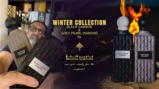 WINTER COLLECTION | ENGLISH | BLACK CARBON DIAMOND | GREY PEARL DIAMOND | Ibraheem Al Qurashi