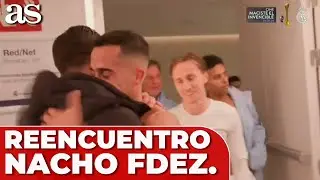 NACHO FERN&Aacute;NDEZ vuelve al BERNAB&Eacute;U a VISITAR al REAL MADRID: MODRIC, ANCELOTTI, BELLINGHAM...