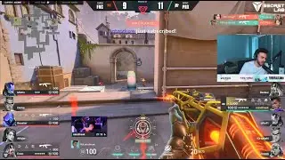 PRX mindfreak INCREDIBLE 1v4 CLUTCH on VCT Masters