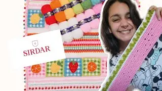 Sirdar picnic blanket CAL - week 2 (This did not go well 😭) / Crochet Vlog