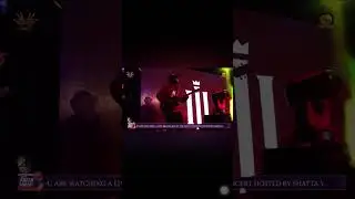 Shatta Wale gave shutout to #vybzkartel during his dancehall live band performance.