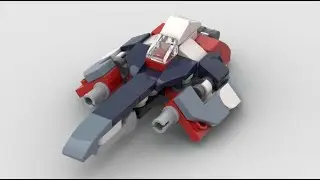 LEGO&reg; 30699 Alternate Build - Mini Ninja Combo Mech - Star Fighter