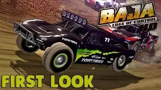 ЭКСТРЕМАЛЬНЫЕ ГОНКИ ПО БЕЗДОРОЖЬЮ! &mdash; Игровой процесс Baja: Edge of Control HD &mdash; первое впечатление