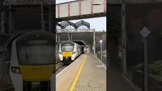 Not in Service Thameslink Class 700 Train Pulls Into Kentish Town Station