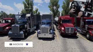 Testando o Modo Convoy Da Nova ATT 1.41 do American Truck Simulator - Multiplayer