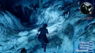 FINAL FANTASY XV Sword  behind the waterfall quest.