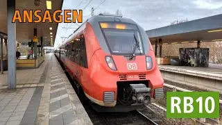 [DB Regio Nordost] Ansagen der RB10 Berlin S&uuml;dkreuz - Nauen