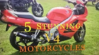 5 Stunning V4 Motorcycles