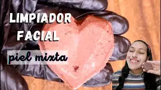 Limpiador facial sólido para piel mixta