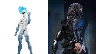 Новый эксклюзивный набор Marvel Legends Spirit Spider Sawtooth Toys для зимнего солдата по предва...